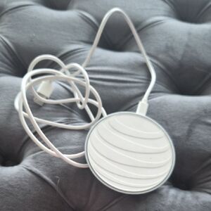 Sleek White Wireless Charging Pad